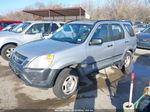 2004 Honda Cr-v Lx Silver vin: JHLRD68504C012154