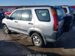 2004 Honda Cr-v Lx Silver vin: JHLRD68504C012154