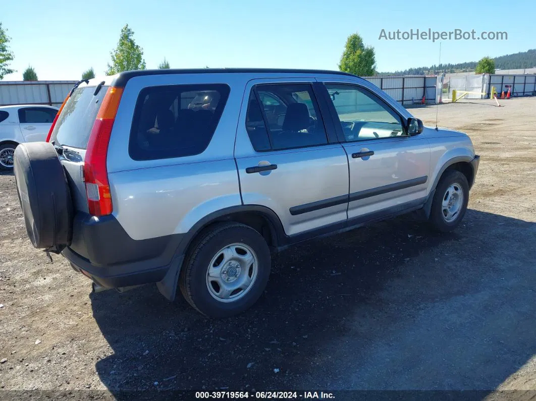 2004 Honda Cr-v Lx Серебряный vin: JHLRD68554C022324