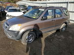 2004 Honda Cr-v Lx Brown vin: JHLRD77574C045630