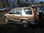 2004 Honda Cr-v Lx Brown vin: JHLRD77574C045630