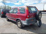 2004 Honda Cr-v Lx Red vin: JHLRD78404C029744