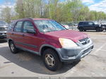 2004 Honda Cr-v Lx Red vin: JHLRD78404C029744