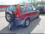 2004 Honda Cr-v Lx Red vin: JHLRD78404C029744