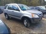 2004 Honda Cr-v Lx Silver vin: JHLRD78404C032403