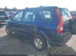 2004 Honda Cr-v Lx Blue vin: JHLRD78424C026151