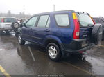 2004 Honda Cr-v Lx Blue vin: JHLRD78434C039619