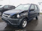 2004 Honda Cr-v Lx Blue vin: JHLRD78434C039619