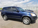 2004 Honda Cr-v Lx Blue vin: JHLRD78434C054976