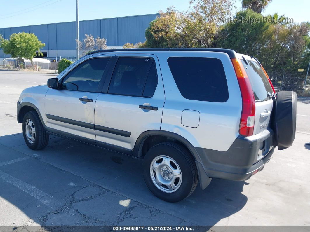 2004 Honda Cr-v Lx Silver vin: JHLRD78444C003731