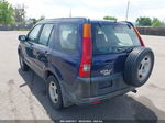 2004 Honda Cr-v Lx Blue vin: JHLRD78504C039909