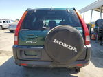 2004 Honda Cr-v Ex Green vin: JHLRD78804C025213