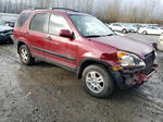 2004 Honda Cr-v Ex Red vin: JHLRD78814C005360