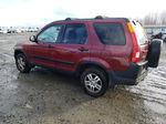 2004 Honda Cr-v Ex Red vin: JHLRD78814C005360