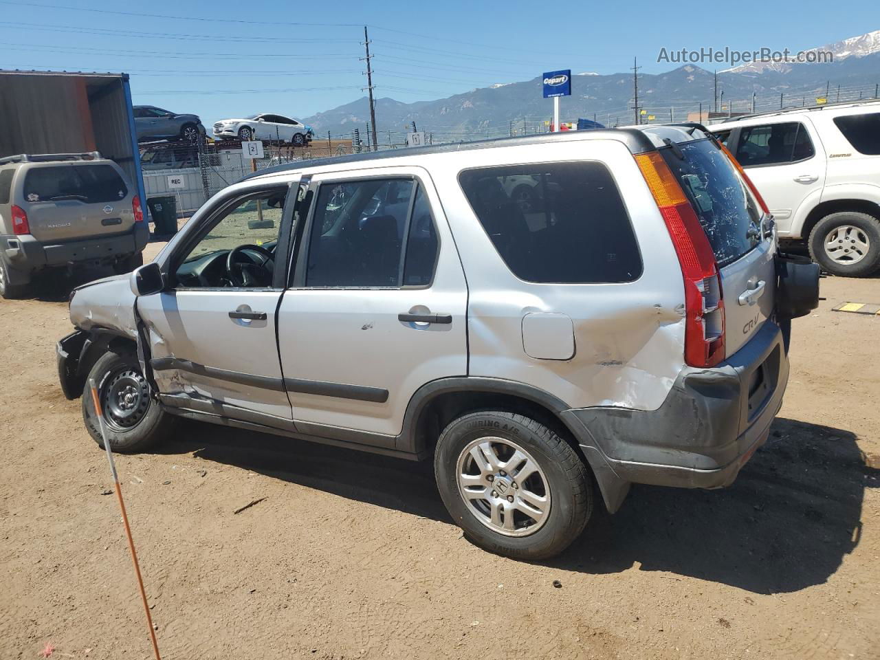 2004 Honda Cr-v Ex Серебряный vin: JHLRD78814C018674