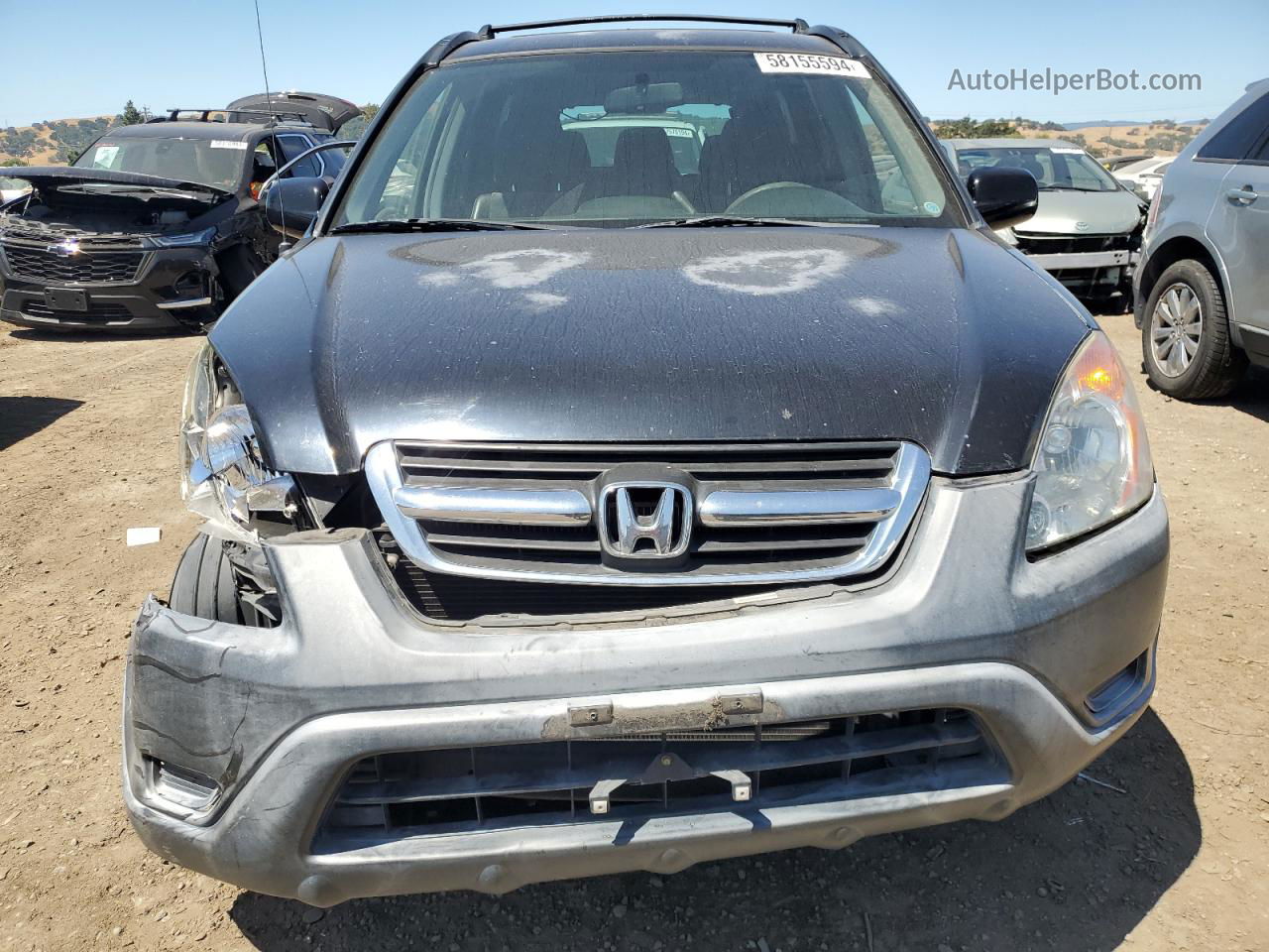 2004 Honda Cr-v Ex Черный vin: JHLRD78814C033918