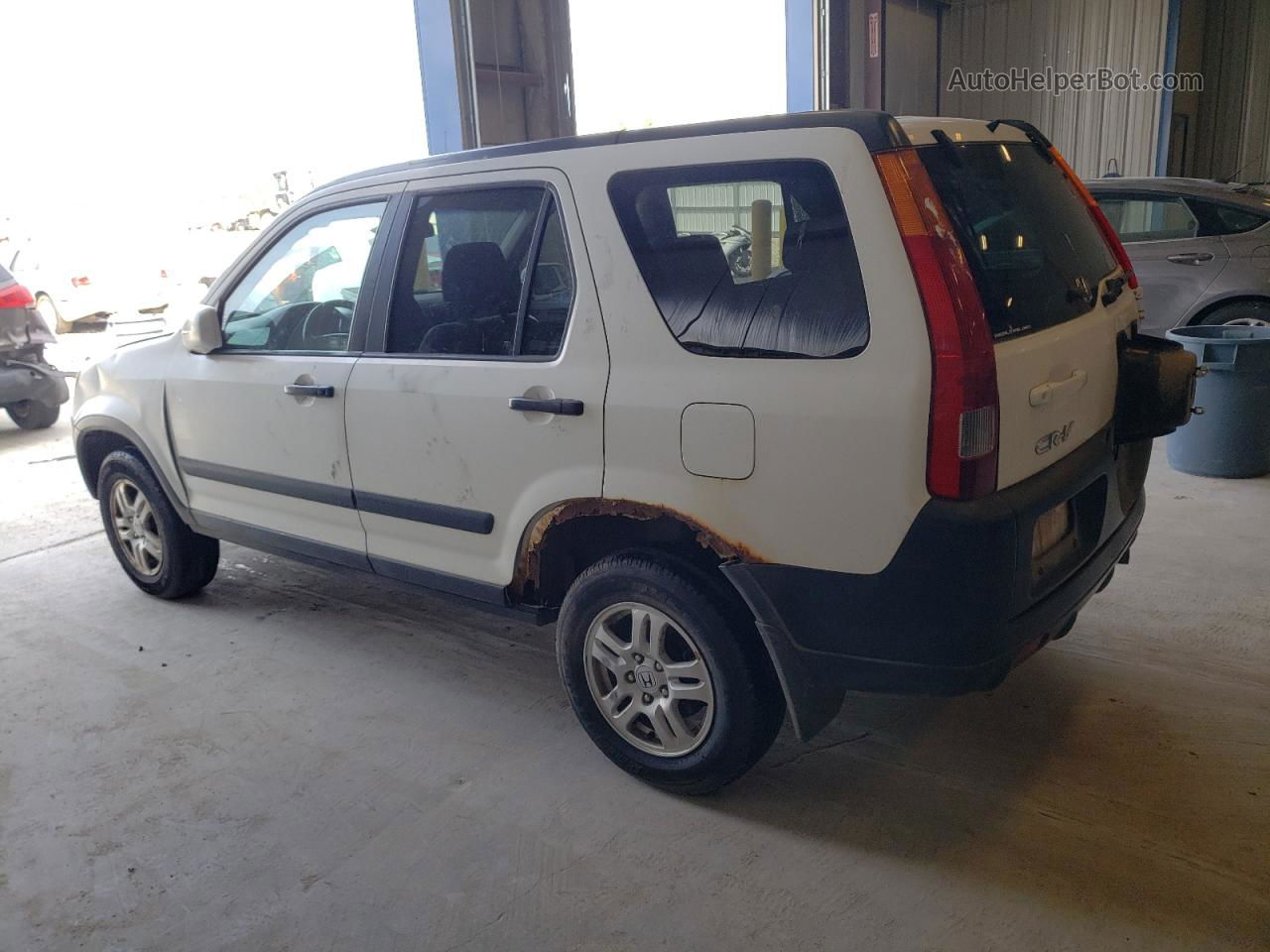 2004 Honda Cr-v Ex White vin: JHLRD78814C051318