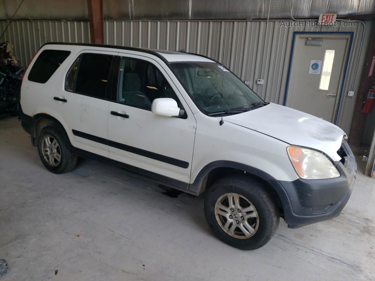 2004 Honda Cr-v Ex Белый vin: JHLRD78814C051318