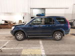 2004 Honda Cr-v Ex Blue vin: JHLRD78834C025626