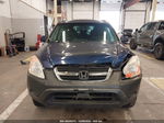 2004 Honda Cr-v Ex Blue vin: JHLRD78834C025626