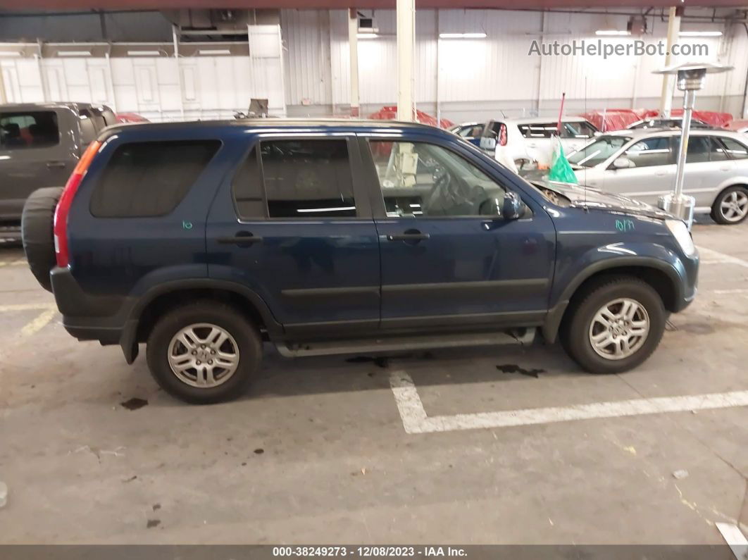 2004 Honda Cr-v Ex Синий vin: JHLRD78834C025626