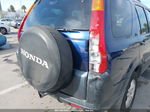 2004 Honda Cr-v Ex Blue vin: JHLRD78844C005725