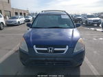 2004 Honda Cr-v Ex Blue vin: JHLRD78844C005725