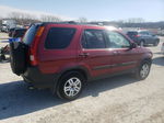 2004 Honda Cr-v Ex Red vin: JHLRD78844C014764