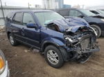 2004 Honda Cr-v Ex Blue vin: JHLRD78844C028633