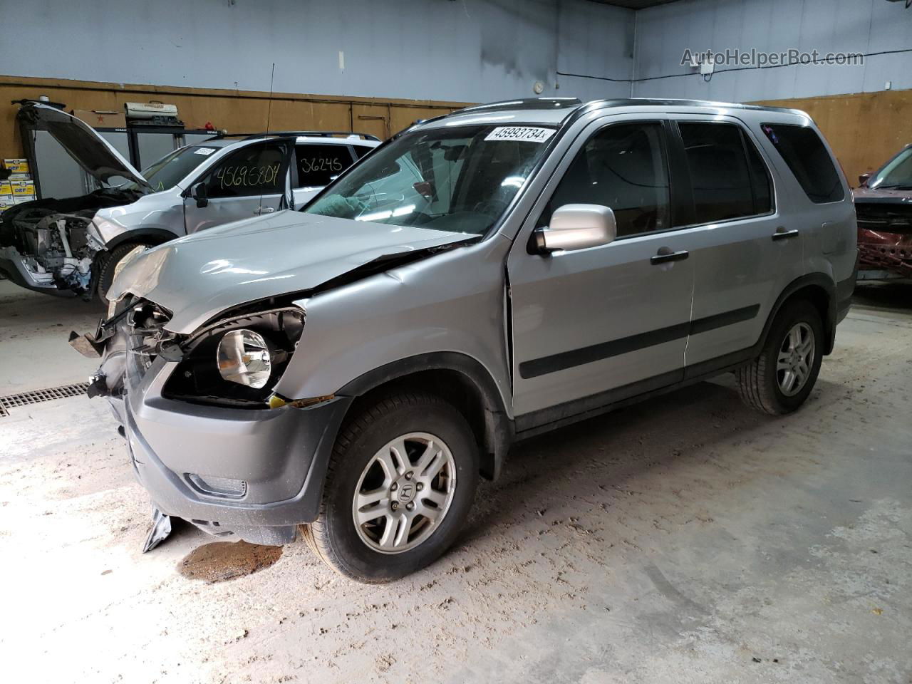 2004 Honda Cr-v Ex Серебряный vin: JHLRD78844C048123