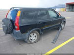 2004 Honda Cr-v Ex Black vin: JHLRD78854C015437