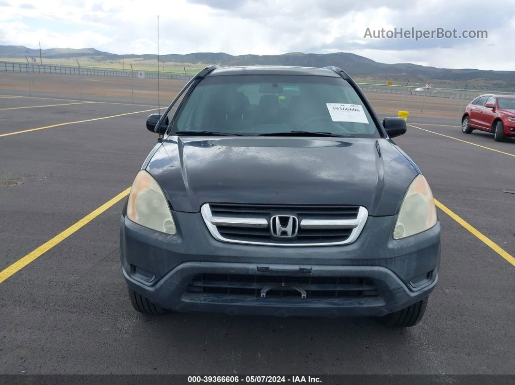 2004 Honda Cr-v Ex Black vin: JHLRD78854C015437