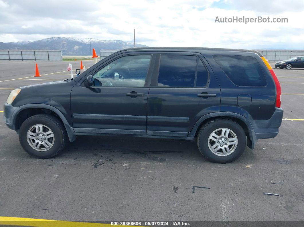 2004 Honda Cr-v Ex Black vin: JHLRD78854C015437