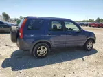 2004 Honda Cr-v Ex Blue vin: JHLRD78854C020038