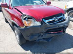 2004 Honda Cr-v Ex Red vin: JHLRD78854C060569