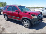 2004 Honda Cr-v Ex Красный vin: JHLRD78854C060569