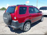 2004 Honda Cr-v Ex Red vin: JHLRD78854C060569