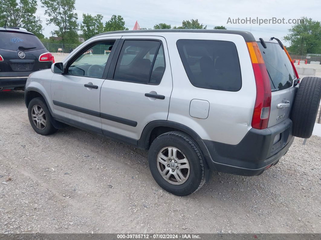 2004 Honda Cr-v Ex Silver vin: JHLRD78864C020386