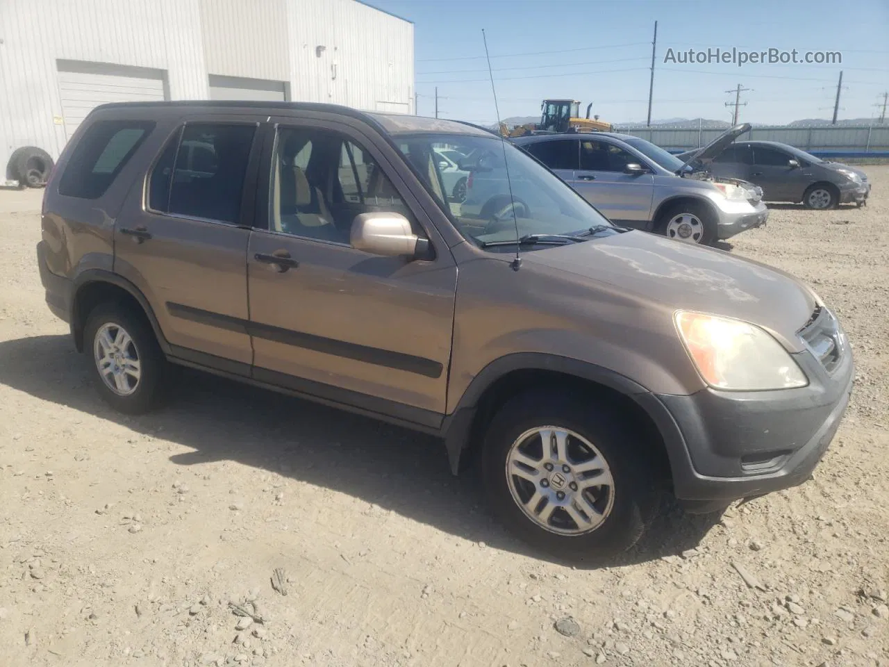 2004 Honda Cr-v Ex Tan vin: JHLRD78864C037379