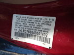 2004 Honda Cr-v Ex Red vin: JHLRD78864C041402