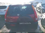 2004 Honda Cr-v Ex Red vin: JHLRD78864C041402