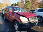 2004 Honda Cr-v Ex Red vin: JHLRD78864C041402