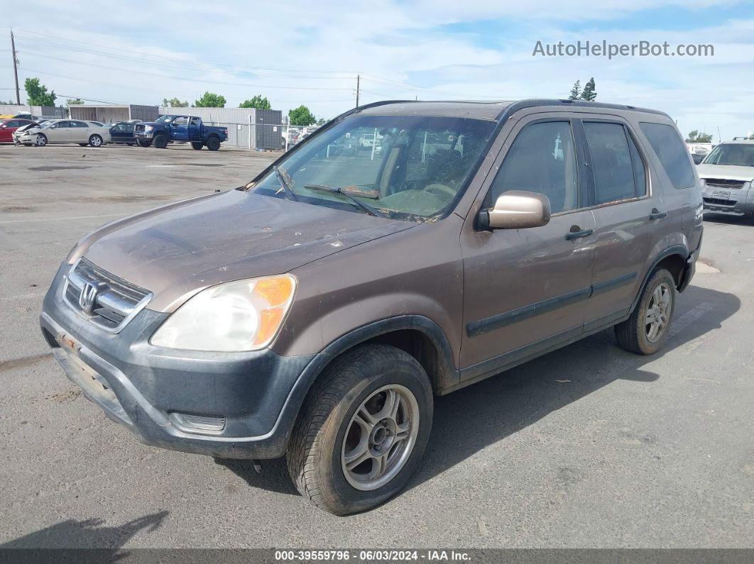 2004 Honda Cr-v Ex Gold vin: JHLRD78874C002947