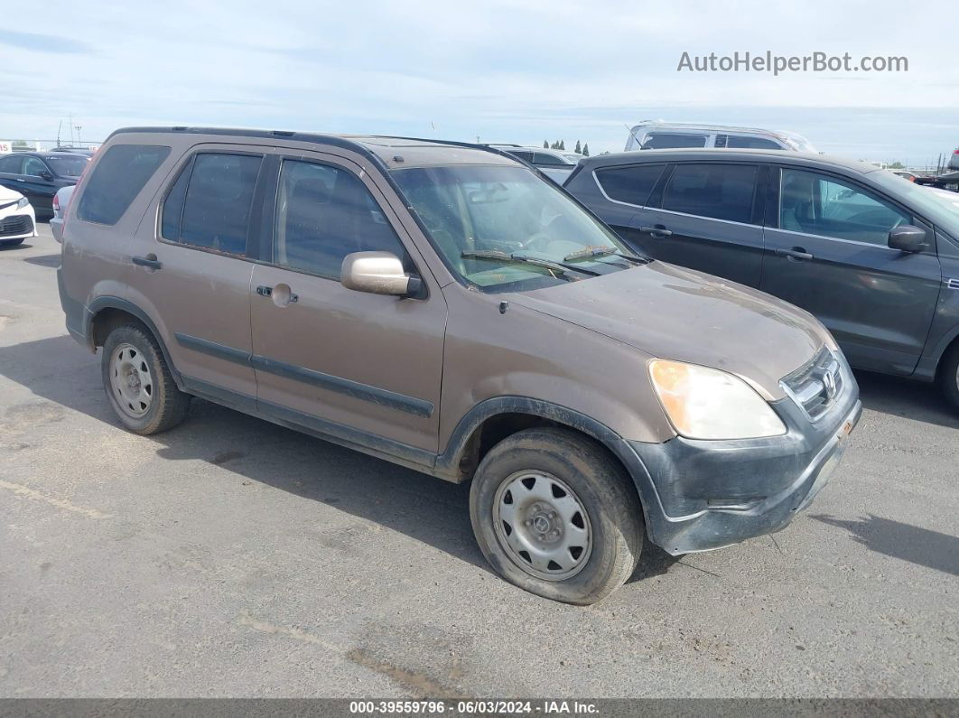 2004 Honda Cr-v Ex Gold vin: JHLRD78874C002947