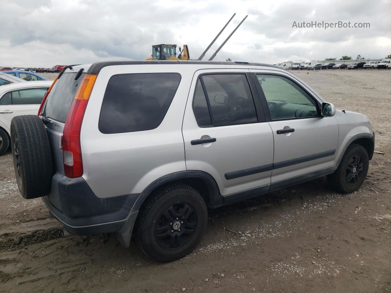 2004 Honda Cr-v Ex Silver vin: JHLRD78874C016086