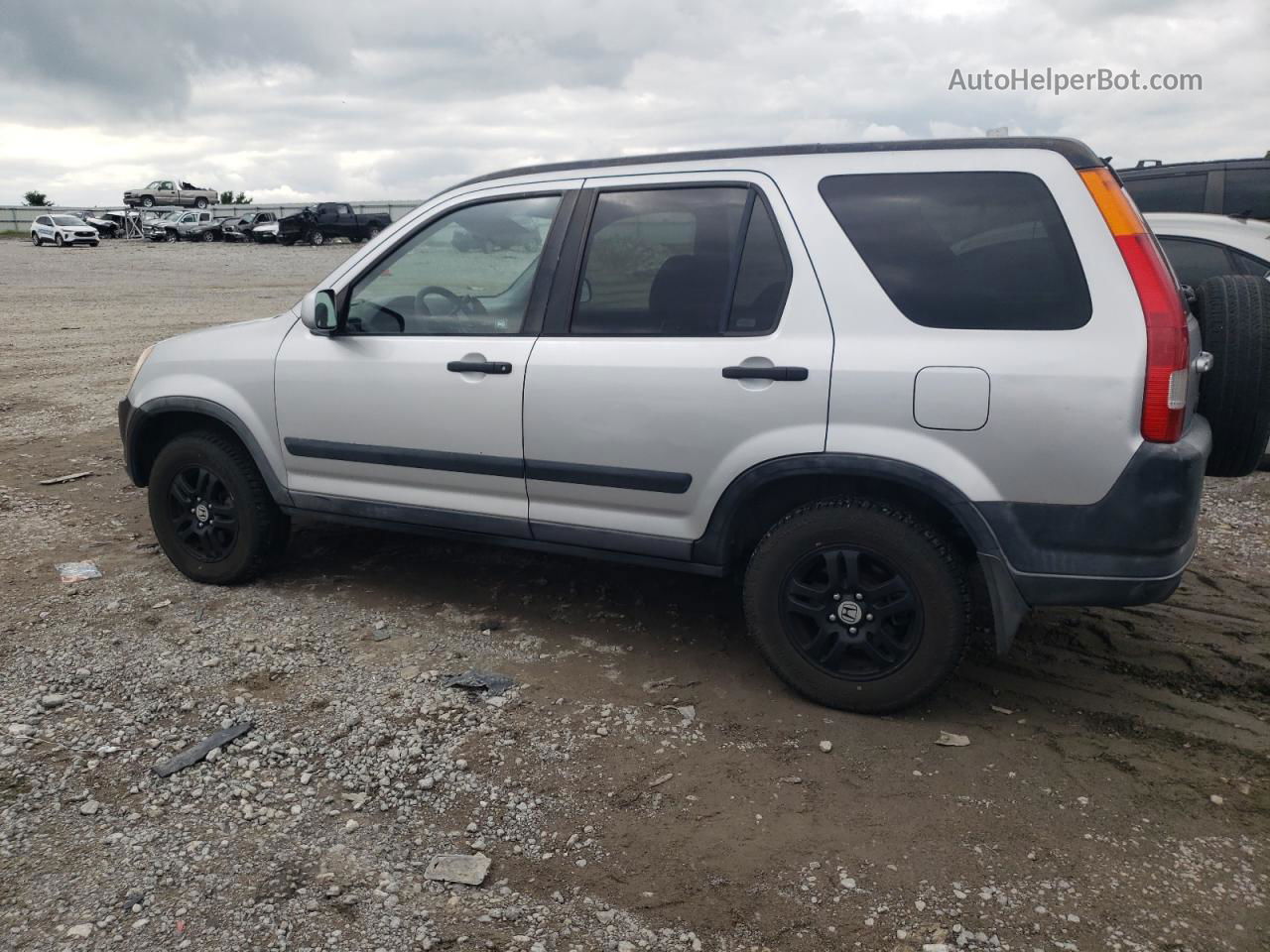 2004 Honda Cr-v Ex Silver vin: JHLRD78874C016086