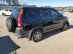 2004 Honda Cr-v Ex Black vin: JHLRD78874C023135