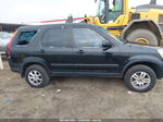 2004 Honda Cr-v Ex Black vin: JHLRD78874C040694