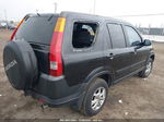 2004 Honda Cr-v Ex Black vin: JHLRD78874C040694