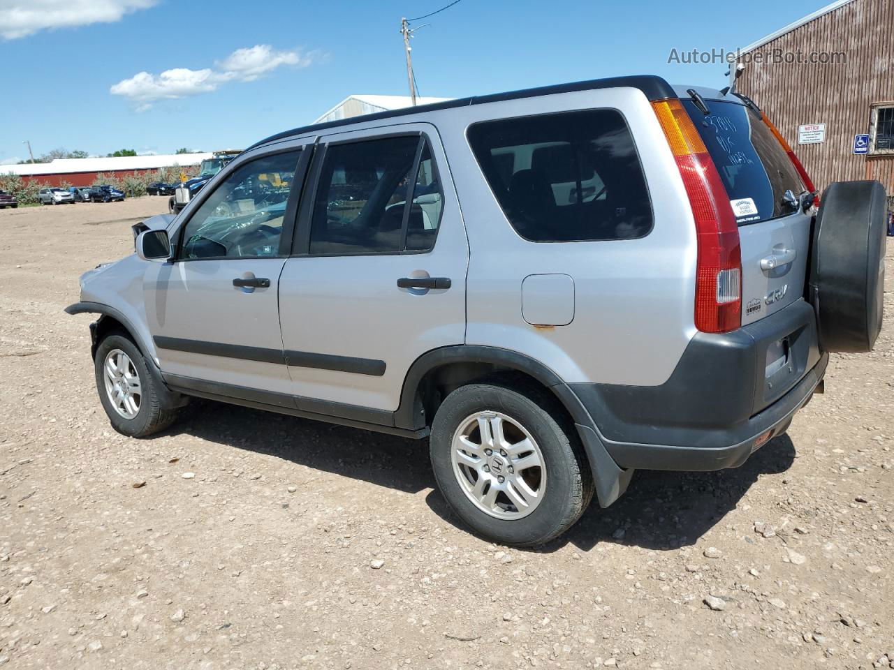 2004 Honda Cr-v Ex Silver vin: JHLRD78884C029705